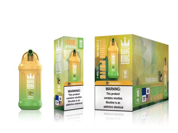 Bang King 12000 Puffs 0% 2% 3% 5% Nikotynowy akumulator jednorazowy Vape Hurt - HelpVape - 18