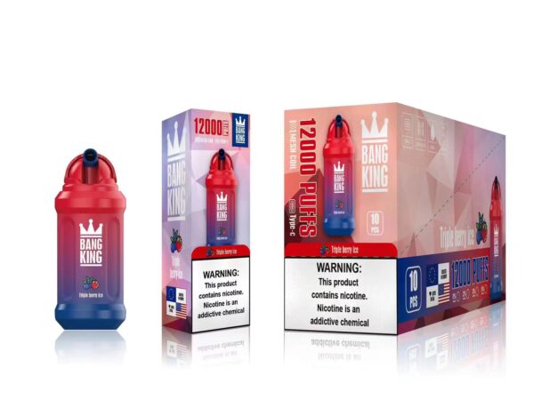 Bang King 12000 Puffs 0% 2% 3% 5% Nikotynowy akumulator jednorazowy Vape Hurt - HelpVape - 21