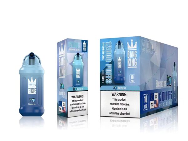 Bang King 12000 Puffs 0% 2% 3% 5% Nikotynowy akumulator jednorazowy Vape Hurt - HelpVape - 4