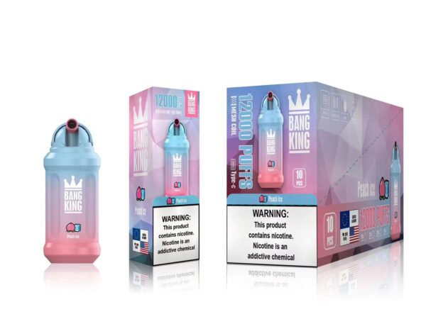 Bang King 12000 Puffs 0% 2% 3% 5% Nikotynowy akumulator jednorazowy Vape Hurt - HelpVape - 5