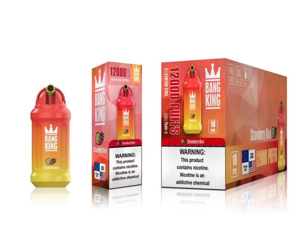 Bang King 12000 Puffs 0% 2% 3% 5% Nikotynowy akumulator jednorazowy Vape Hurt - HelpVape - 9