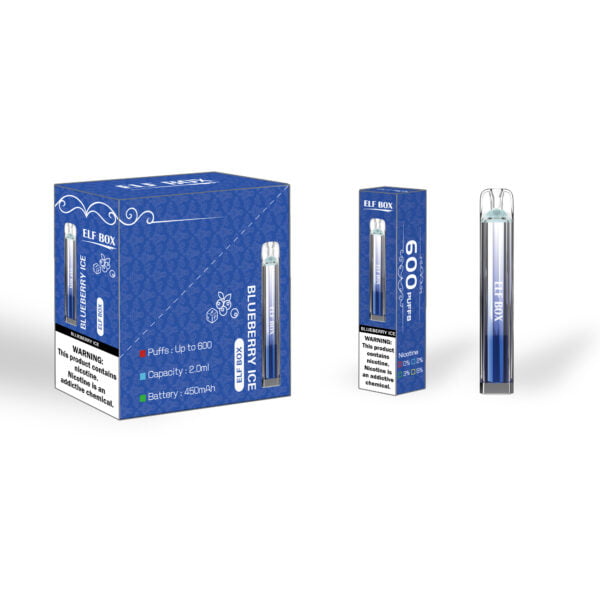 ELF BOX 600 Puffs 2% Nikotin eldobható Vape Pen nagykereskedés - HelpVape - 8