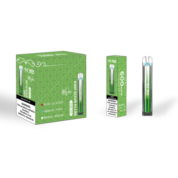 ELF BOX 600 Puffs 2% Nikotin eldobható Vape Pen nagykereskedés - HelpVape - 9