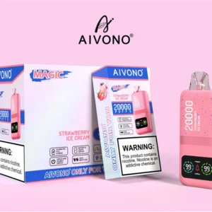 AIVONO 20000 Puffs Dual Mesh 0% 2% 3% 5% Перезаряжаемые одноразовые ручки для электронных сигарет с низким содержанием никотина. Купить оптом - HelpVape - 8