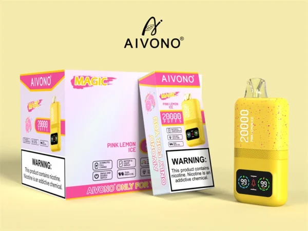 AIVONO 20000 Puffs Dual Mesh 0% 2% 3% 5% Перезаряжаемые одноразовые ручки для вейпов с низким содержанием никотина. Купить оптом - HelpVape - 6