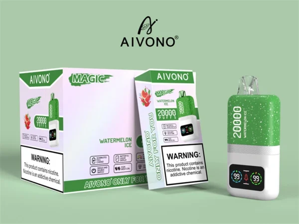 AIVONO 20000 Puffs Dual Mesh 0% 2% 3% 5% Перезаряжаемые одноразовые ручки для электронных сигарет с низким содержанием никотина Купить оптом - HelpVape - 1