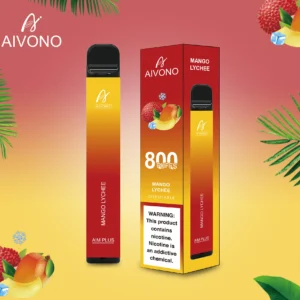 AIVONO AIM PLUS 800 Puffs 0% 2% 5% Alacsony nikotin tartalmú újratölthető eldobható Vapes Pen Tömeges vásárlás Nagyker - HelpVape - 24