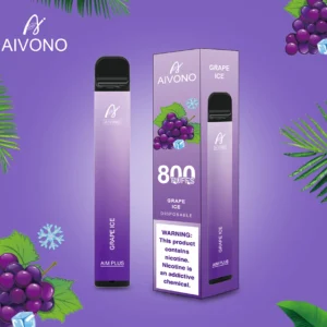 AIVONO AIM PLUS 800 Puffs 0% 2% 5% Alacsony nikotin tartalmú újratölthető eldobható Vapes toll Tömeges vásárlás Nagyker - HelpVape - 22