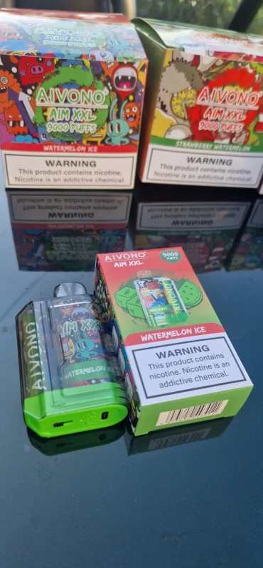 AIVONO AIM XXL 9000 Puffs 0% 2% 3% 5% Alacsony nikotintartalmú újratölthető eldobható Vapes Pen Tömeges vásárlás Nagyker