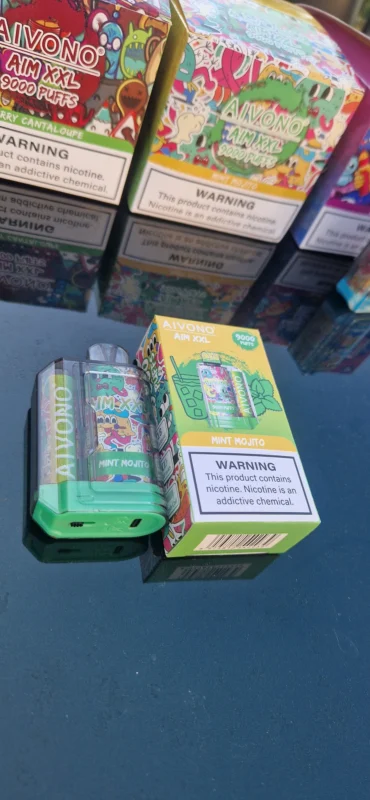 AIVONO AIM XXL 9000 Puffs 0% 2% 3% 5% Alacsony nikotintartalmú újratölthető eldobható Vapes Pen Tömeges vásárlás Nagyker