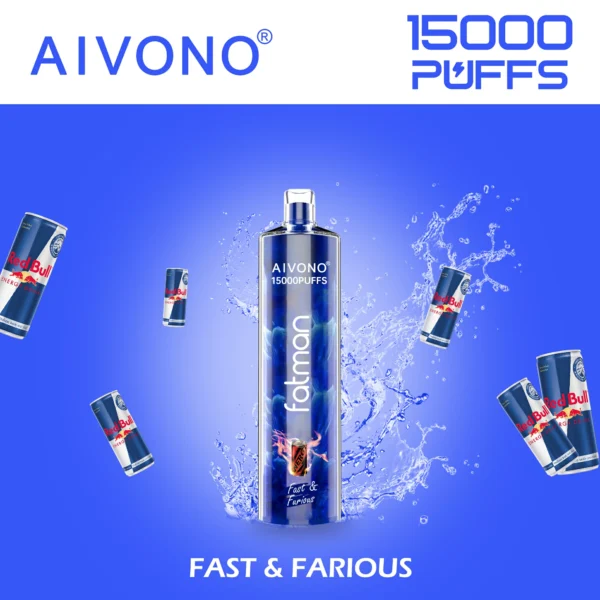 AIVONO FATMAN 15000 Puffs 0% 2% 3% 5% Low Nicotina Rechargeable Vapes Pen vrac Cumpărați cu ridicata - HelpVape - 10