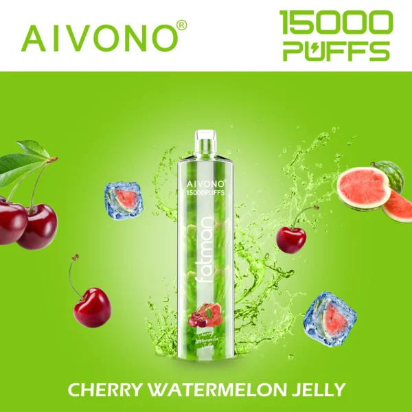 AIVONO FATMAN 15000 Puffs 0% 2% 3% 5% Low Nicotina Rechargeable Vapes Pen vrac Cumpărați cu ridicata - HelpVape - 8