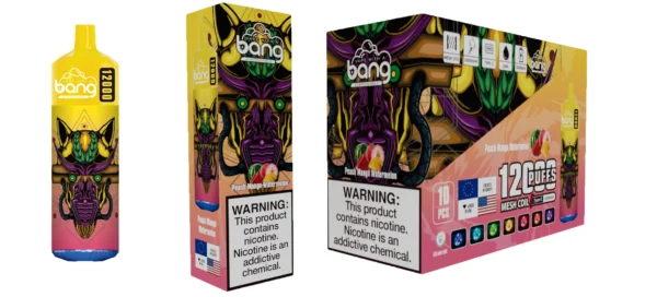 Bang 12000 Puffs 0% 2% 3% 5% Stylo vape jetable rechargeable à faible teneur en nicotine en vrac Acheter en gros - HelpVape - 5