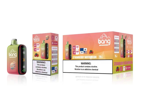 Bang 18000 Puffs Dual Mesh Digital Box 0% 2% 3% 5% Stylo vape jetable rechargeable à faible teneur en nicotine en vrac Acheter en gros - HelpVape - 10