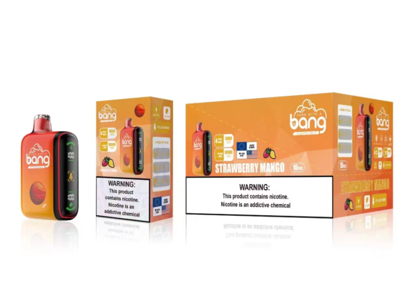 Bang 18000 Puffs Dual Mesh Digital Box 0% 2% 3% 5% Stylo vape jetable rechargeable à faible teneur en nicotine en vrac Acheter en gros - HelpVape - 6