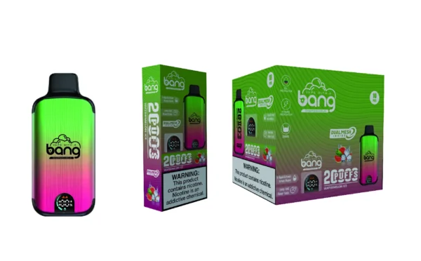 Bang Vape 20000 Rookwolken Dual Mesh 0% 2% 3% 5% Nicotinearm LED-display Oplaadbaar Bulk Koop wegwerpvape-pen groothandel - HelpVape - 3