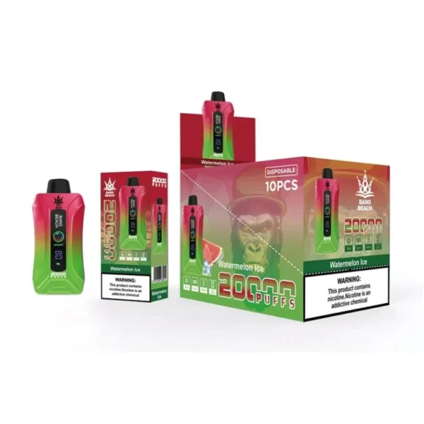 Bang Beach 20000 Rookwolken 0% 2% 3% 5% Oplaadbare wegwerpvapes-pen met laag nicotinegehalte in bulk Koop groothandel - HelpVape - 5