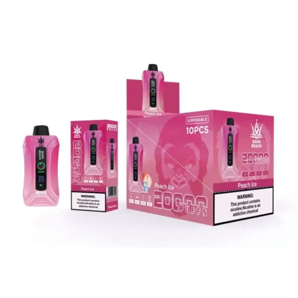 Bang Beach 20000 Rookwolken 0% 2% 3% 5% Oplaadbare wegwerpvapes-pen met laag nicotinegehalte in bulk Koop groothandel - HelpVape - 8