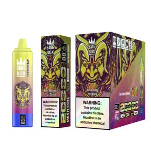 Bang Box 20000 Puffs 0% 2% 3% 5% Faible teneur en nicotine rechargeable en vrac Acheter un stylo vape jetable en gros 25 Bang Box 20000 Puffs 0% 2% 3% 5% Faible teneur en nicotine rechargeable en vrac Acheter un stylo vape jetable en gros - HelpVape - 25