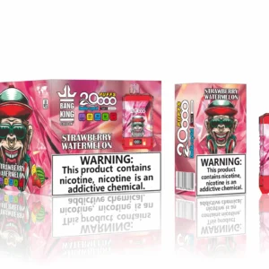 Bang King Double Crystal 20000 Puffs 0% 2% 3% 5% Stylo vape jetable rechargeable à faible teneur en nicotine en vrac Acheter en gros - HelpVape - 20