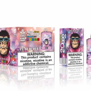 Bang King Double Crystal 20000 Puffs 0% 2% 3% 5% Stylo vape jetable rechargeable à faible teneur en nicotine en vrac Acheter en gros - HelpVape - 15