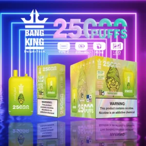 Bang King 25000 Puffs Dual Pods 0% 2% 3% 5% Stylo vapes jetables rechargeables à faible teneur en nicotine en vrac Acheter en gros - HelpVape - 11