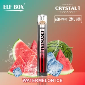 ELF BOX CRYSTAL BAR 600 Puffs 0% 2% 5% Никотиновый перезаряжаемый одноразовый вейп Купить оптом - HelpVape - 12