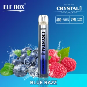 ELF BOX CRYSTAL BAR 600 Puffs 0% 2% 5% Никотиновый перезаряжаемый одноразовый вейп Купить оптом - HelpVape - 13