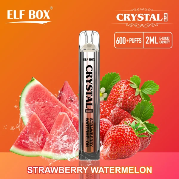 ELF BOX CRYSTAL BAR 600 Puffs 0% 2% 5% Никотиновый перезаряжаемый одноразовый вейп Купить оптом - HelpVape - 11