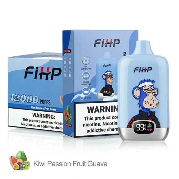 FIHP 12000 Puffs 2% 5% Penna per vapori usa e getta ricaricabile a basso contenuto di nicotina Acquista all'ingrosso - HelpVape - 3