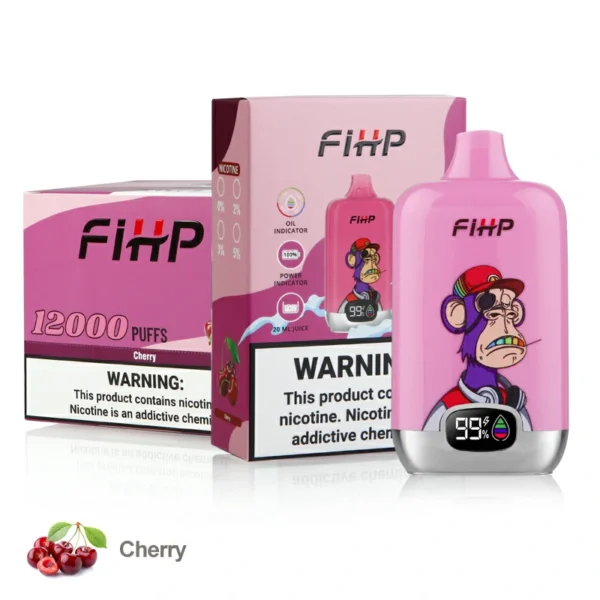 FIHP 12000 Puffs 2% 5% Penna per vapori usa e getta ricaricabile a basso contenuto di nicotina Acquista all'ingrosso - HelpVape - 6