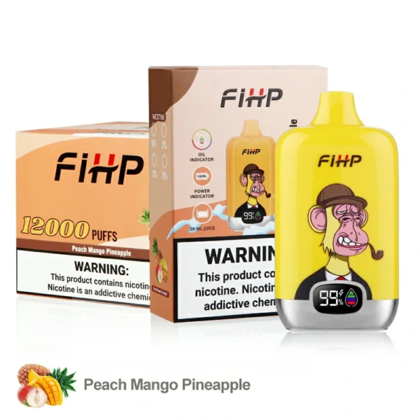 FIHP 12000 Puffs 2% 5% Penna per vapori usa e getta ricaricabile a basso contenuto di nicotina Acquista all'ingrosso - HelpVape - 7