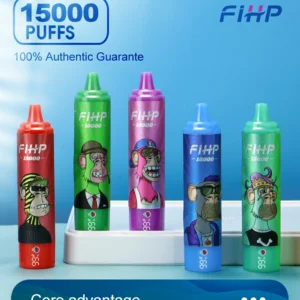 FIHP 15000 Puffs 2% 5% Stylo à vape jetable rechargeable à faible teneur en nicotine Acheter en gros en vrac