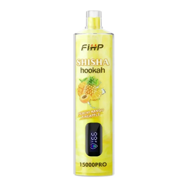 FIHP Shisha Hookah 15000 Pro Puffs 6mg Nivel scăzut de nicotină, stilou vape reîncărcabil de unică folosință în vrac Cumpărați cu ridicata - HelpVape - 4