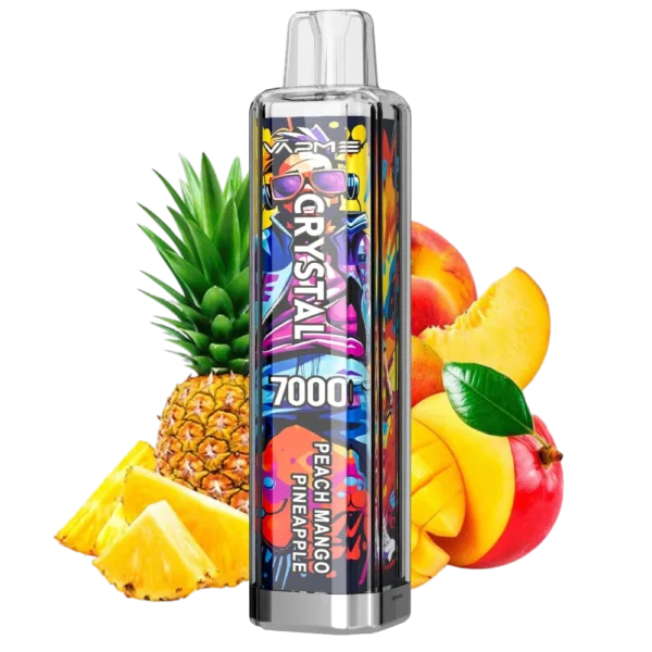 Vapme Crystal 7000 Puffs 2% 5% Nicotină Reîncărcabile Vape de unică folosință Vrac cumpărare cu ridicata - HelpVape - 4