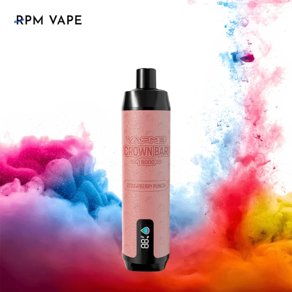 Vapme Crown Bar 18000 PRO MAX 2% 5% Nikotyna 18000 zaciągnięć Akumulatorowe jednorazowe waporyzatory Kup hurtowo - HelpVape - 4