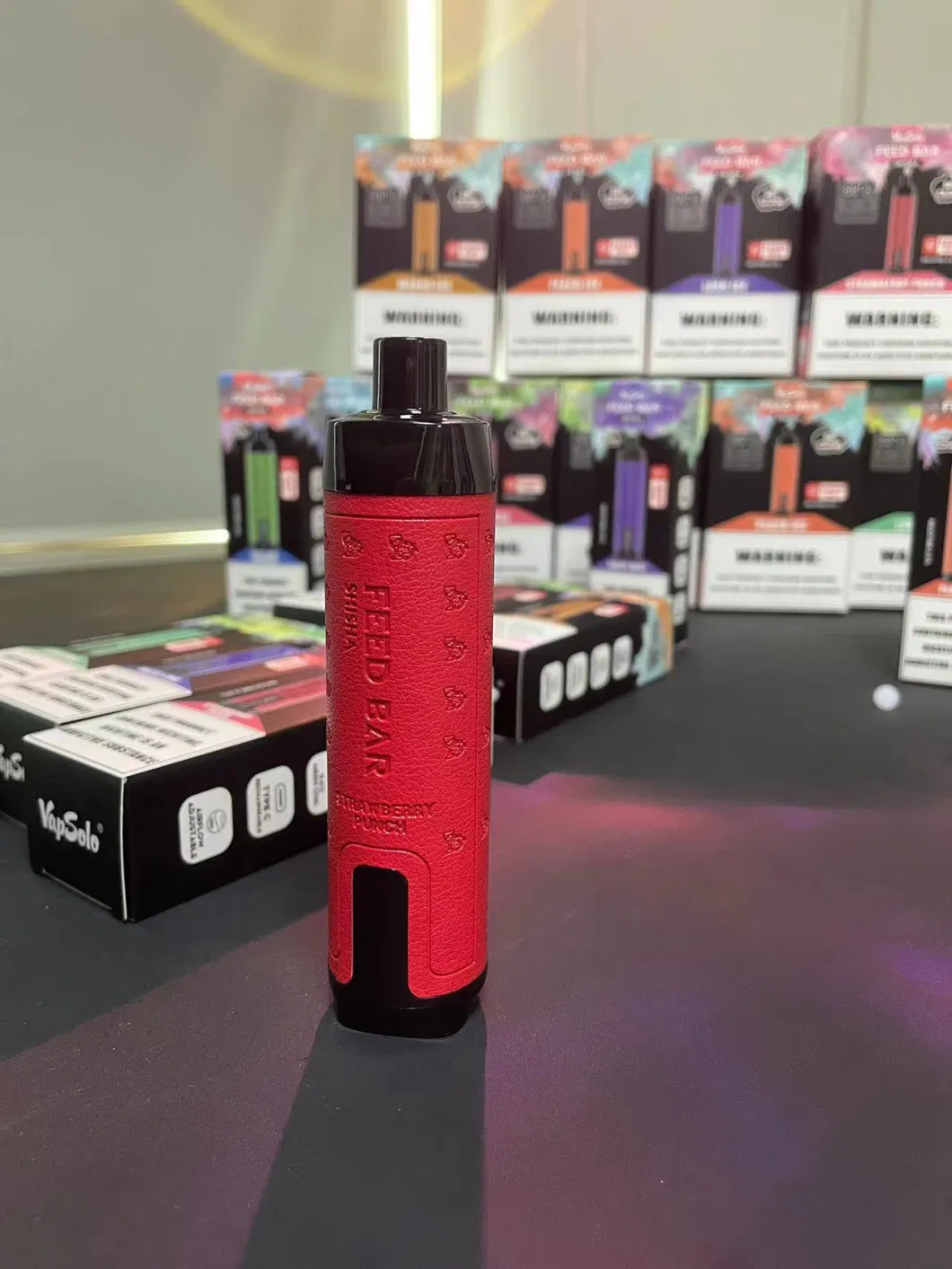 Vapsolo FEED BAR Shisha 15000 Rookwolken 0.5% Oplaadbare wegwerpvapes-pen met laag nicotinegehalte in bulk Koop groothandel