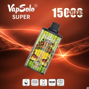 Vapsolo Super 15000 Puffs 2% 5% Baixo teor de nicotina em massa Compre caneta Vapes descartável recarregável no atacado - HelpVape - 18