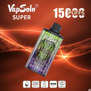 Vapsolo Super 15000 Rookwolken 2% 5% Laag nicotinegehalte Bulk Koop oplaadbare wegwerpvapes-pen groothandel 28 Vapsolo Super 15000 Rookwolken 2% 5% Laag nicotinegehalte Bulk Koop oplaadbare wegwerpvapes-pen groothandel - HelpVape - 28