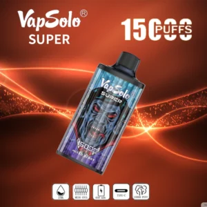 Vapsolo Super 15000 Rookwolken 2% 5% Laag nicotinegehalte Bulk Koop oplaadbare wegwerpvapes-pen groothandel 25 Vapsolo Super 15000 Rookwolken 2% 5% Laag nicotinegehalte Bulk Koop oplaadbare wegwerpvapes-pen groothandel - HelpVape - 25