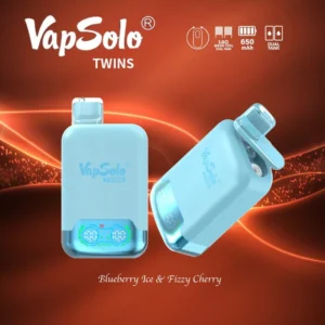 VapSolo Twins 20000 Puffs 2% 5% Baixa Nicotina Recarregável Vapes Canetas Descartáveis Comprar Atacado 25 VapSolo Twins 20000 Puffs 2% 5% Caneta Vapes Descartável Recarregável com Baixo Nicotina em Massa Compre no Atacado - HelpVape - 25