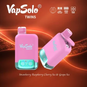 VapSolo Twins 20000 Puffs 2% 5% Baixa Nicotina Recarregável Vapes Canetas Descartáveis Comprar em Massa 19 VapSolo Twins 20000 Puffs 2% 5% Caneta Vapes Descartável Recarregável com Baixo Nicotina em Massa Compre no Atacado - HelpVape - 19