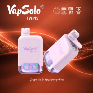VapSolo Twins 20000 Puffs 2% 5% Baixa Nicotina Recarregável Vapes Pen Bulk Comprar Atacado 24 VapSolo Twins 20000 Puffs 2% 5% Caneta Vapes Descartável Recarregável com Baixo Nicotina em Massa Compre no Atacado - HelpVape - 24