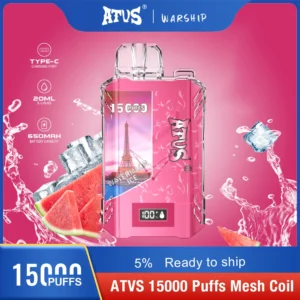 Atvs 15000 Puffs 5% Low Nicotine Rechargeable Disposable Vapes Pen Bulk Buy Wholesale 19 Atvs 15000 Puffs 5% Low Nicotine Rechargeable Disposable Vapes Pen Bulk Buy Wholesale - HelpVape - 19