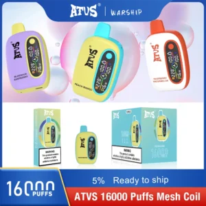 Atvs 16000 Puffs 2% 5% Перезаряжаемые одноразовые ручки для электронных сигарет с низким содержанием никотина, оптовая покупка оптом - HelpVape - 20