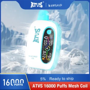 Atvs 16000 Puffs 2% 5% Перезаряжаемые одноразовые ручки для вейпов с низким содержанием никотина, оптовая покупка оптом - HelpVape - 27