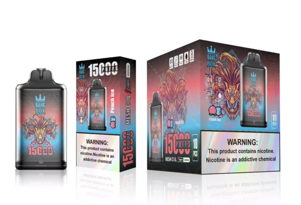 Bang Box S1 15000 Puffs 0% 2% 3% 5% Nikotinarm, wiederaufladbar, Einweg-Vapes, Pen, Großpackung, Großhandel kaufen – HelpVape – 11