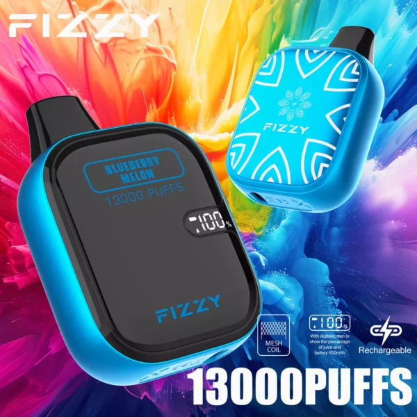 Fizzy Boom 13000 Puffs 2% 5% Low Nicotina Rechargeable Vapes Pen vrac Cumpărați cu ridicata - HelpVape - 4