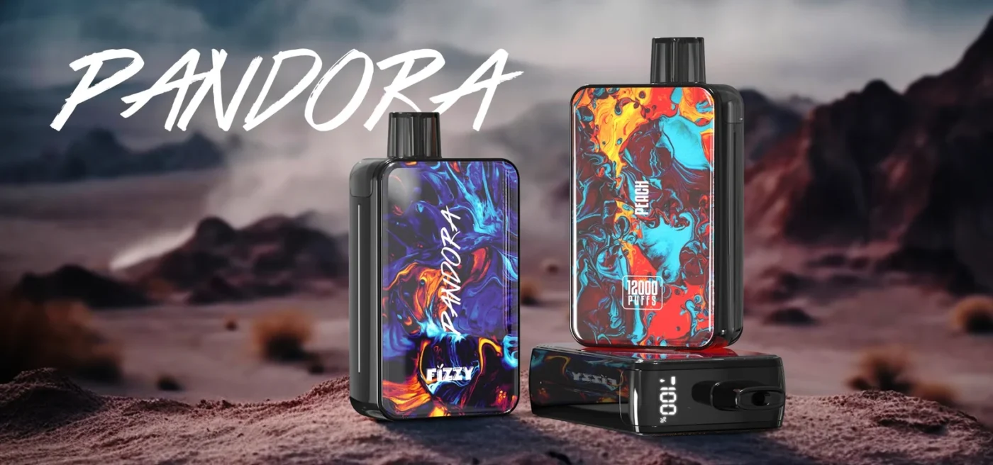 Fizzy Pandora 12000 Puffs 2% 5% Low Nicotine Rechargeable Disposable Vapes Pen Bulk Buy Wholesale -helpvape