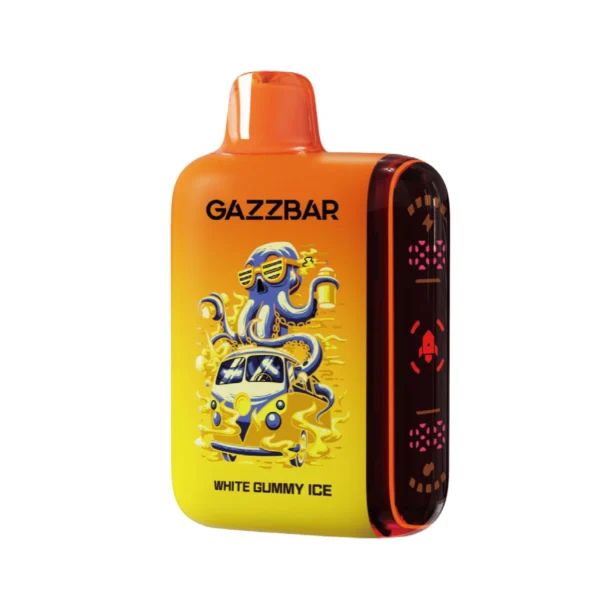 Gazzbar Rocket 20000 Puffs Dual Mesh 2% 5% Светодиодный дисплей Перезаряжаемые одноразовые ручки для электронных сигарет с низким содержанием никотина Купить оптом - HelpVape - 15